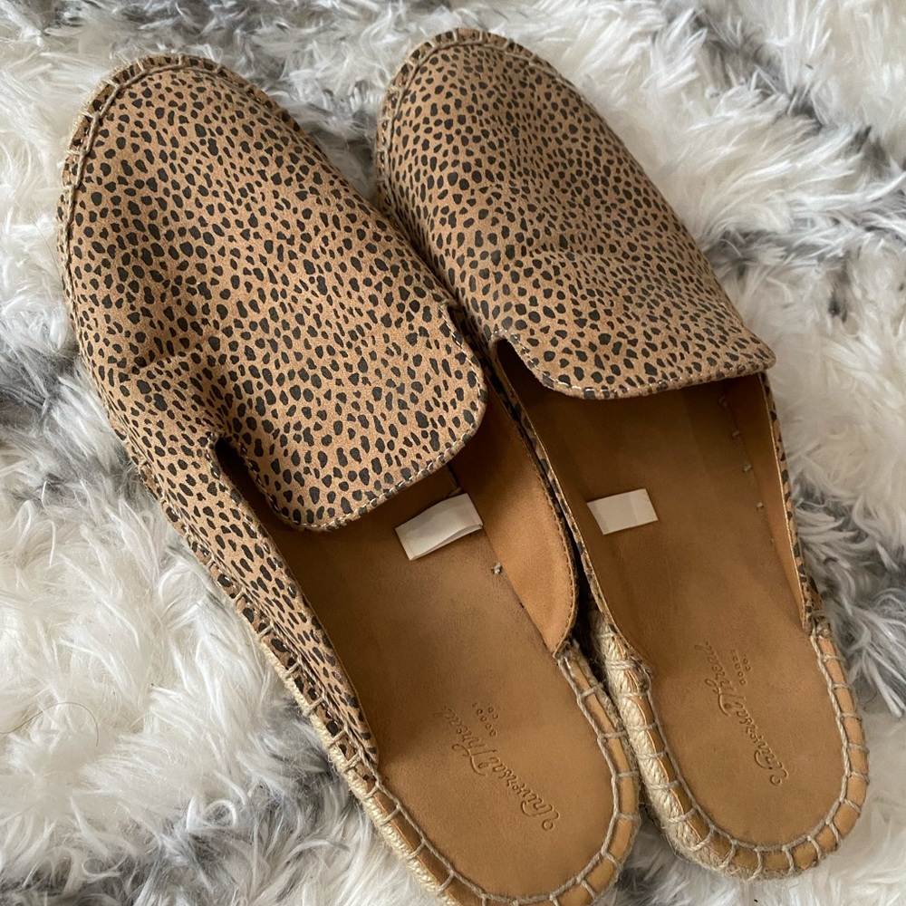 Cheetah slip ons